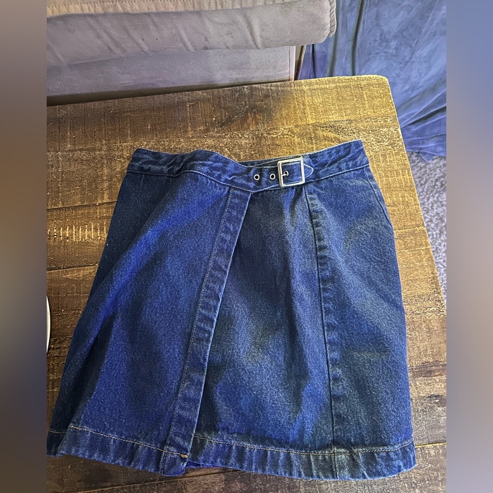 Newport News denim skort